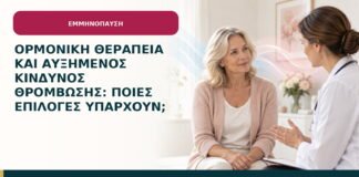 Ορμονική θεραπεία και αυξημένος κίνδυνος θρόμβωσης: ποιες επιλογές υπάρχουν;