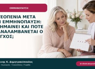 Οστεοπενία μετά την εμμηνόπαυση: τι σημαίνει και πότε επαναλαμβάνεται ο έλεγχος; Οστεοπενία μετά την εμμηνόπαυση: τι σημαίνει και πότε επαναλαμβάνεται ο έλεγχος;