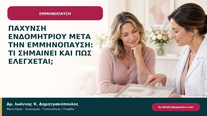 Πάχυνση ενδομητρίου μετά την εμμηνόπαυση: τι σημαίνει και πώς ελέγχεται;