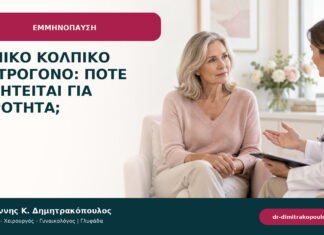 Τοπικό κολπικό οιστρογόνο: πότε συζητείται για ξηρότητα;