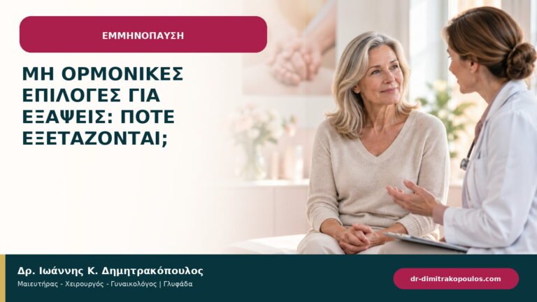 Μη ορμονικές επιλογές για εξάψεις: πότε εξετάζονται;
