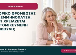 Ιστορικό θρόμβωσης και εμμηνόπαυση: γιατί χρειάζεται εξατομικευμένη συμβουλή;