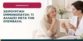 Χειρουργική εμμηνόπαυση: τι αλλάζει μετά την επέμβαση;