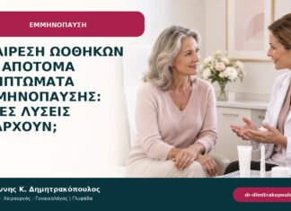 Αφαίρεση ωοθηκών και απότομα συμπτώματα εμμηνόπαυσης: ποιες λύσεις υπάρχουν; Αφαίρεση ωοθηκών και απότομα συμπτώματα εμμηνόπαυσης: ποιες λύσεις υπάρχουν;