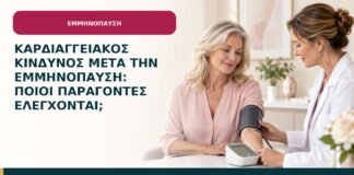 Καρδιαγγειακός κίνδυνος μετά την εμμηνόπαυση: ποιοι παράγοντες ελέγχονται;