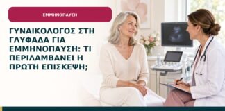 Γυναικολόγος στη Γλυφάδα για εμμηνόπαυση: τι περιλαμβάνει η πρώτη επίσκεψη;