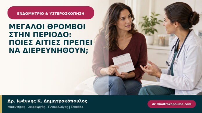 Μεγάλοι θρόμβοι στην περίοδο: ποιες αιτίες πρέπει να διερευνηθούν; Μεγάλοι θρόμβοι στην περίοδο: ποιες αιτίες πρέπει να διερευνηθούν;