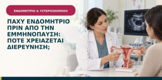 Παχύ ενδομήτριο πριν από την εμμηνόπαυση: πότε χρειάζεται διερεύνηση;
