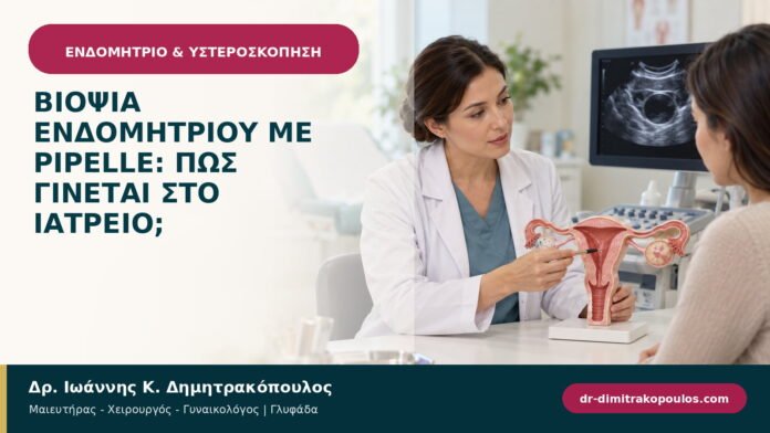Βιοψία ενδομητρίου με Pipelle: πώς γίνεται στο ιατρείο;