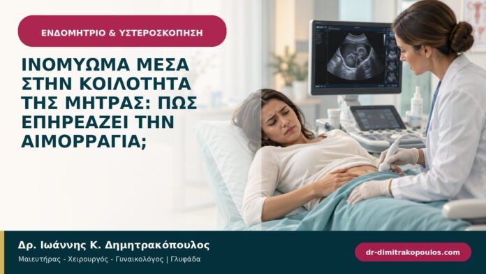 Ινομύωμα μέσα στην κοιλότητα της μήτρας: πώς επηρεάζει την αιμορραγία; Ινομύωμα μέσα στην κοιλότητα της μήτρας: πώς επηρεάζει την αιμορραγία;