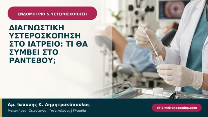 Διαγνωστική υστεροσκόπηση στο ιατρείο: τι θα συμβεί στο ραντεβού;