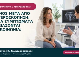 Πόνος μετά από υστεροσκόπηση: ποια συμπτώματα χρειάζονται επικοινωνία;
