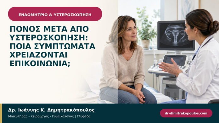 Πόνος μετά από υστεροσκόπηση: ποια συμπτώματα χρειάζονται επικοινωνία;