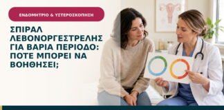 Σπιράλ λεβονοργεστρέλης για βαριά περίοδο: πότε μπορεί να βοηθήσει;
