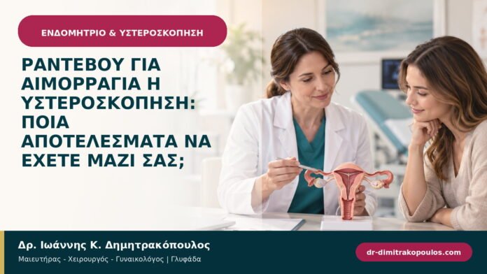 Ραντεβού για αιμορραγία ή υστεροσκόπηση: ποια αποτελέσματα να έχετε μαζί σας;