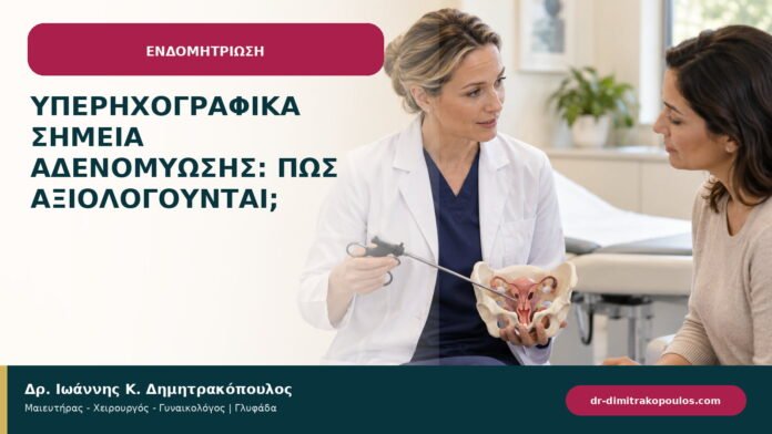 Υπερηχογραφικά σημεία αδενομύωσης: πώς αξιολογούνται; Υπερηχογραφικά σημεία αδενομύωσης: πώς αξιολογούνται;