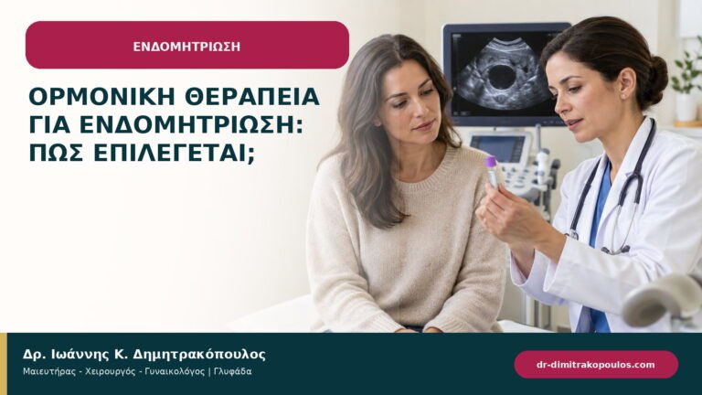 Ορμονική θεραπεία για ενδομητρίωση: πώς επιλέγεται;