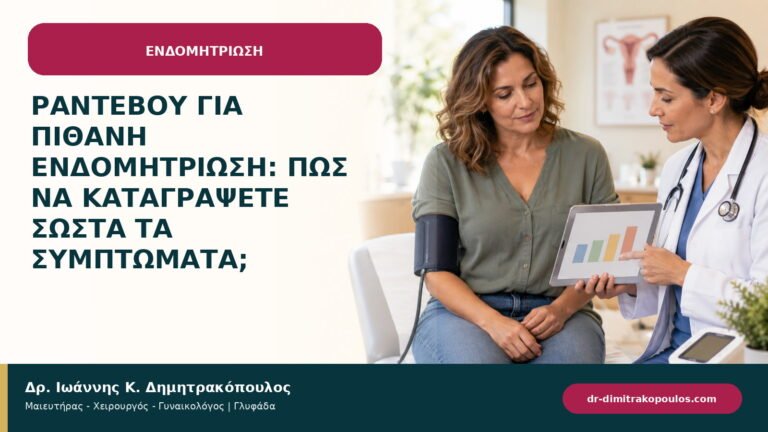 Ραντεβού για πιθανή ενδομητρίωση: πώς να καταγράψετε σωστά τα συμπτώματα;
