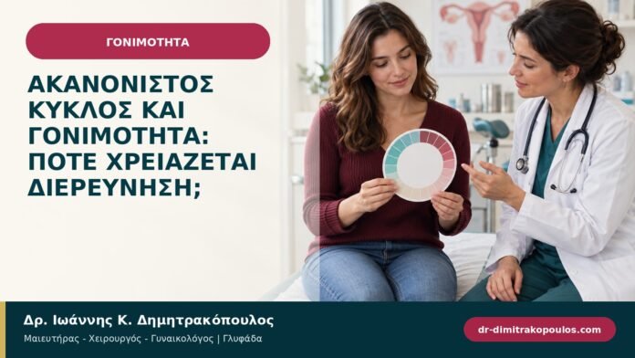 Ακανόνιστος κύκλος και γονιμότητα: πότε χρειάζεται διερεύνηση; Ακανόνιστος κύκλος και γονιμότητα: πότε χρειάζεται διερεύνηση;