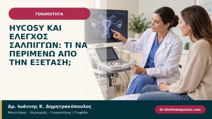HyCoSy και έλεγχος σαλπίγγων: τι να περιμένω από την εξέταση; HyCoSy και έλεγχος σαλπίγγων: τι να περιμένω από την εξέταση;