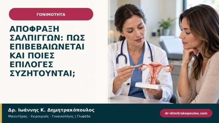 Απόφραξη σαλπίγγων: πώς επιβεβαιώνεται και ποιες επιλογές συζητούνται; Απόφραξη σαλπίγγων: πώς επιβεβαιώνεται και ποιες επιλογές συζητούνται;