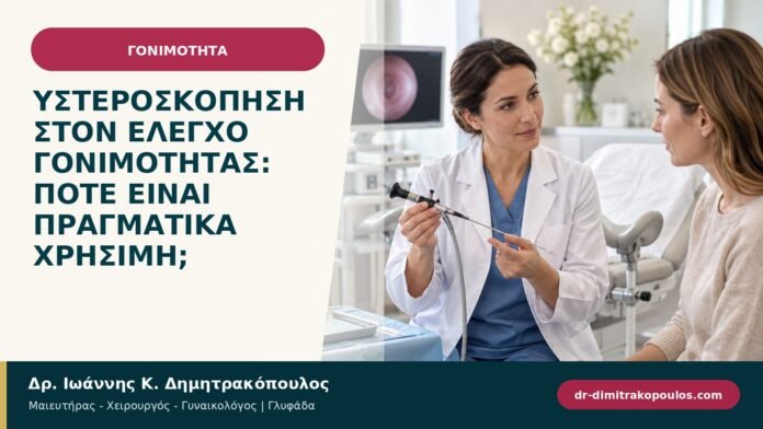 Υστεροσκόπηση στον έλεγχο γονιμότητας: πότε είναι πραγματικά χρήσιμη; Υστεροσκόπηση στον έλεγχο γονιμότητας: πότε είναι πραγματικά χρήσιμη;