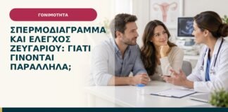 Σπερμοδιάγραμμα και έλεγχος ζευγαριού: γιατί γίνονται παράλληλα;