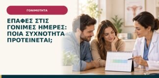 Επαφές στις γόνιμες ημέρες: ποια συχνότητα προτείνεται;