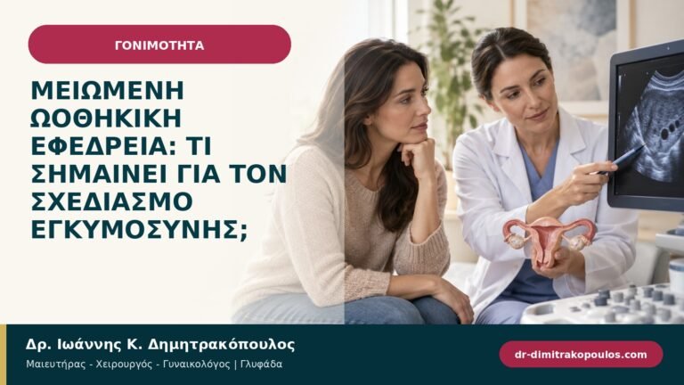 Μειωμένη ωοθηκική εφεδρεία: τι σημαίνει για τον σχεδιασμό εγκυμοσύνης;