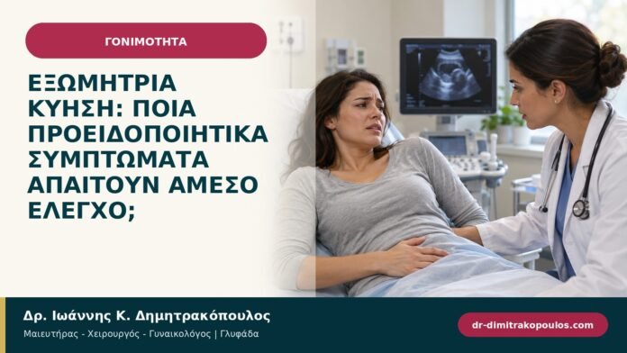 Εξωμήτρια κύηση: ποια προειδοποιητικά συμπτώματα απαιτούν άμεσο έλεγχο; Εξωμήτρια κύηση: ποια προειδοποιητικά συμπτώματα απαιτούν άμεσο έλεγχο;