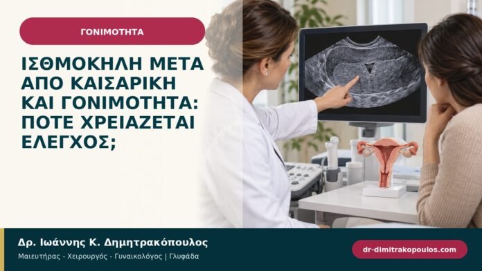 Ισθμοκήλη μετά από καισαρική και γονιμότητα: πότε χρειάζεται έλεγχος; Ισθμοκήλη μετά από καισαρική και γονιμότητα: πότε χρειάζεται έλεγχος;
