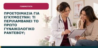 Προετοιμασία για εγκυμοσύνη: τι περιλαμβάνει το πρώτο γυναικολογικό ραντεβού;