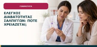 Έλεγχος διαβατότητας σαλπίγγων: πότε χρειάζεται;