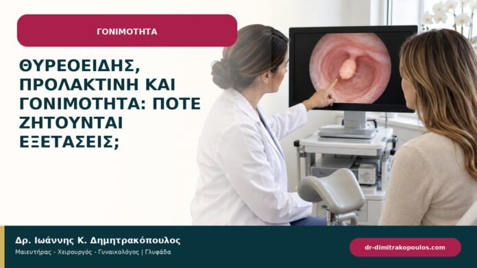 Θυρεοειδής, προλακτίνη και γονιμότητα: πότε ζητούνται εξετάσεις; Θυρεοειδής, προλακτίνη και γονιμότητα: πότε ζητούνται εξετάσεις;