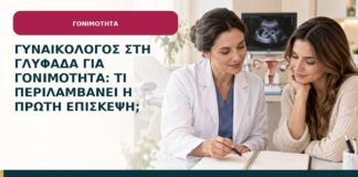Γυναικολόγος στη Γλυφάδα για γονιμότητα: τι περιλαμβάνει η πρώτη επίσκεψη;
