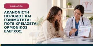 Ακανόνιστη περίοδος και γονιμότητα: πότε χρειάζεται ορμονικός έλεγχος;