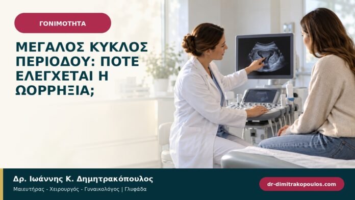 Μεγάλος κύκλος περιόδου: πότε ελέγχεται η ωορρηξία;
