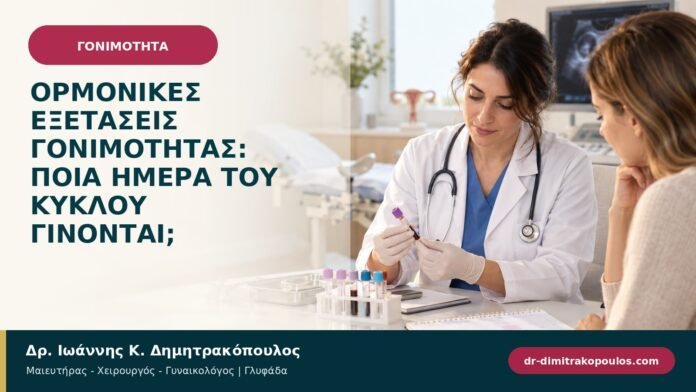 Ορμονικές εξετάσεις γονιμότητας: ποια ημέρα του κύκλου γίνονται;