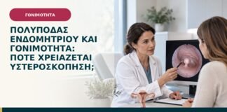 Πολύποδας ενδομητρίου και γονιμότητα: πότε χρειάζεται υστεροσκόπηση;