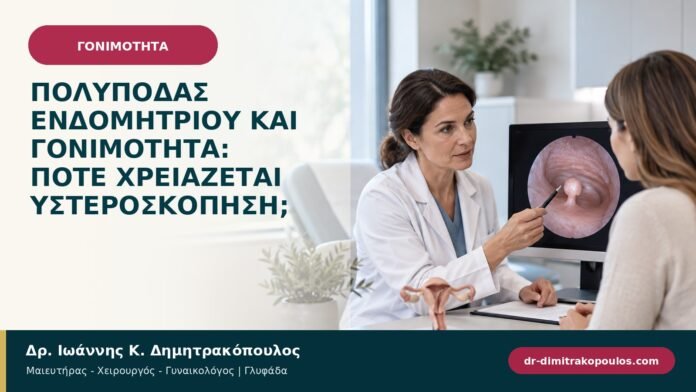 Πολύποδας ενδομητρίου και γονιμότητα: πότε χρειάζεται υστεροσκόπηση;