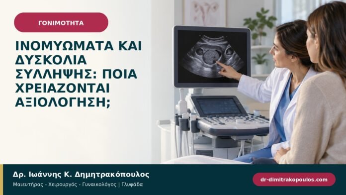 Ινομυώματα και δυσκολία σύλληψης: ποια χρειάζονται αξιολόγηση;