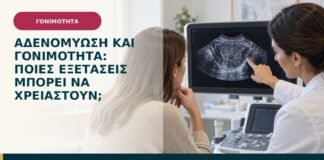 Αδενομύωση και γονιμότητα: ποιες εξετάσεις μπορεί να χρειαστούν;