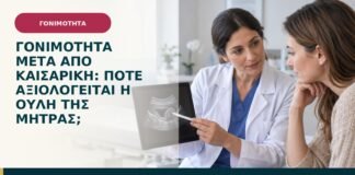 Γονιμότητα μετά από καισαρική: πότε αξιολογείται η ουλή της μήτρας;