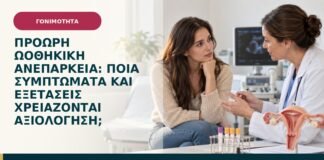 Πρόωρη ωοθηκική ανεπάρκεια: ποια συμπτώματα και εξετάσεις χρειάζονται αξιολόγηση;