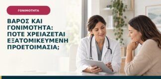 Βάρος και γονιμότητα: πότε χρειάζεται εξατομικευμένη προετοιμασία;