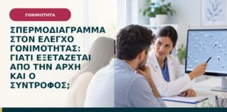 Σπερμοδιάγραμμα στον έλεγχο γονιμότητας: γιατί εξετάζεται από την αρχή και ο σύντροφος;