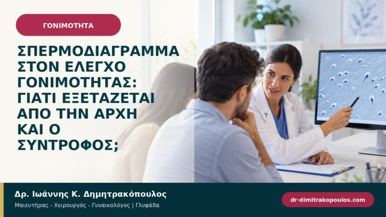 Σπερμοδιάγραμμα στον έλεγχο γονιμότητας: γιατί εξετάζεται από την αρχή και ο σύντροφος;