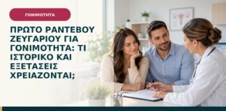 Πρώτο ραντεβού ζευγαριού για γονιμότητα: τι ιστορικό και εξετάσεις χρειάζονται;