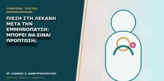 Πίεση στη λεκάνη μετά την εμμηνόπαυση: μπορεί να είναι πρόπτωση;