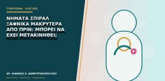 Νήματα σπιράλ ξαφνικά μακρύτερα από πριν: μπορεί να έχει μετακινηθεί;